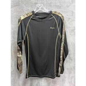 Rocky Base Layer Shirt Mens Medium Black Camo‎